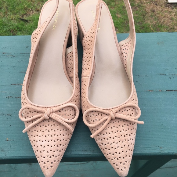Anne Taylor slingback heels, US 9M - Picture 1 of 4